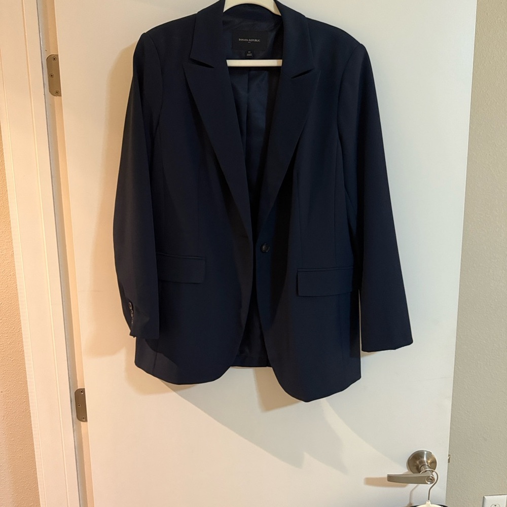 Banana Republic Dark Blue Men's Blazer